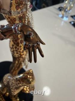 Franklin Mint House of Erté Ocelot Limited Edition Porcelain Figurine Art Deco
