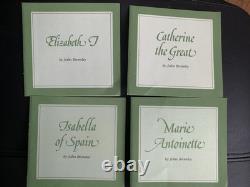 Franklin Mint LIMITED EDITION Fine Porcelain QUEENS Set o 4 Figurines