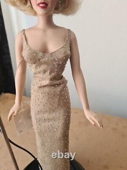 Franklin Mint Marilyn Monroe doll. Sings Happy Birthday Mr. President. Working