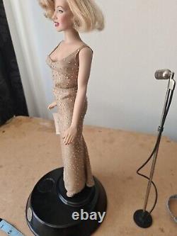 Franklin Mint Marilyn Monroe doll. Sings Happy Birthday Mr. President. Working