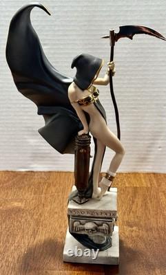Franklin Mint Mistress of Death by Brom Limited Edition Figurine #1844 Of 9500