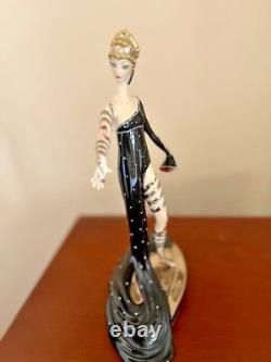 Franklin Mint house of erte figurine Pearls And Rubies Limited Edition No. M8658