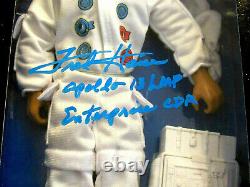 Fred Haise Apollo 13 Enterprise Cdr Astronaut Signed Auto L/e Figurine Psa Loa