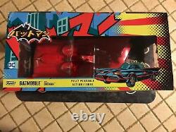 Funko-Batman 1966 (RARE) Red Batmobile With Batman Figurine Limited Edition 1,500
