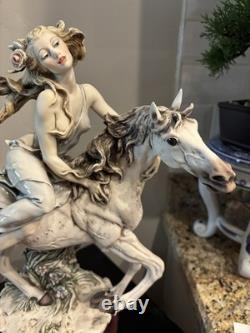 GIUSEPPE ARMANI Figurine LIBERTY LADY on HORSE 903C Limited Edition No-532-1000