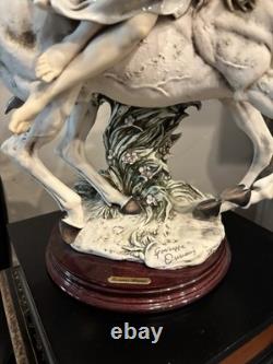 GIUSEPPE ARMANI Figurine LIBERTY LADY on HORSE 903C Limited Edition No-532-1000
