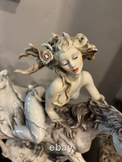 GIUSEPPE ARMANI Figurine LIBERTY LADY on HORSE 903C Limited Edition No-532-1000
