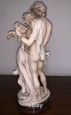 GIUSEPPE ARMANI Florence CAPODIMONTE Figurine Statue LOVERS Ltd Ed 2863/3000