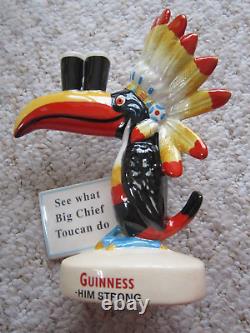 GUINNESS ROYAL DOULTON LIMITED EDITION 2001 BIG CHIEF TOUCAN No 1836 MCL 3 box