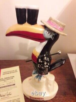 GUINNESS ROYAL DOULTON Limited Edition Figurine Seaside Toucan MINT