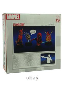 Gentle Giant Deadpool Mini Bust Box Set Limited Edition 44/630 Marvel Comics New