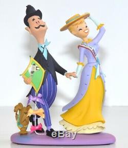 George, Winifred Banks, Andrew the Dog Figure Limited Edition, Disneyland Paris