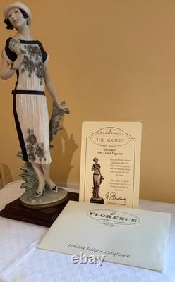 Giuseppe Armani Figurine'Heather' Young Lady 1999 Limited Edition. Ex Condition