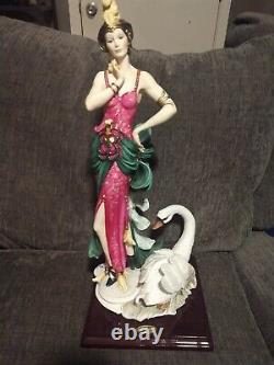 Giuseppe Armani Figurine SWANS LAKE Item #158C Limited Edition 79/3000