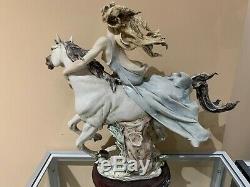 Giuseppe Armani Florence Figurine Liberty Lady with Horse 903C Limited Edition 156