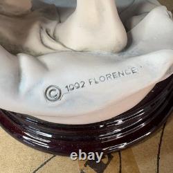 Giuseppe Armani Florence Limited Edition 1992 Figurine Lilac and Roses Girl