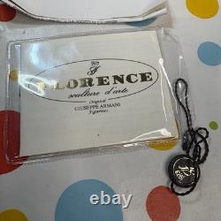 Giuseppe Armani Florence Limited Edition 1992 Figurine Lilac and Roses Girl