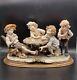 Giuseppe Armani Limited Edition Capodimonte Sculpture, The Cheat Boys Playing