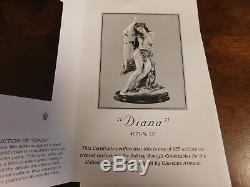 Giuseppe Armani Limited Edition Figurine Diana 0677M Original Box COA