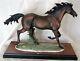 Giuseppe Armani Running Horse Figurine #0909sbl With Lamp Limited Edition