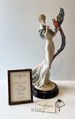 Giuseppe Armani Saucy Parrot Limited Edition Figurine 1610C #1050/5000