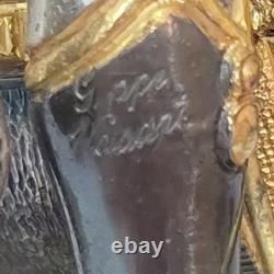 Giuseppe Vasari Bronze Limited Edition Cavalier On Horseback Figurine SIGNED