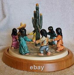 Goebel Degrazia Figurine Saguaro Dance Limited Edition 107/2500