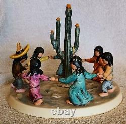 Goebel Degrazia Figurine Saguaro Dance Limited Edition 107/2500