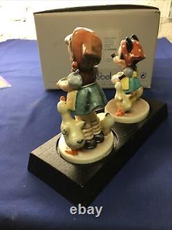 Goebel Hummel Disney Figurine Set'Be Patient'. Ltd Edition 1995 No 0525/1500