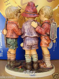 Goebel Hummel Figurine Hum #170/iii School Boys Tm8 Limited Edition Nib $3200