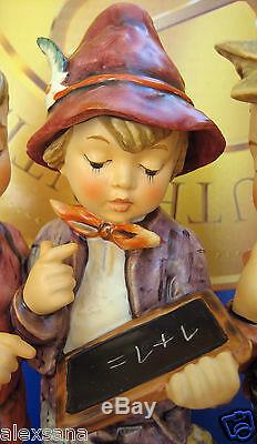 Goebel Hummel Figurine Hum #170/iii School Boys Tm8 Limited Edition Nib $3200