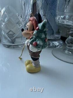 Goebel Hummel Limited Edition Disney Mickey Mouse Christmas Figurine 1999