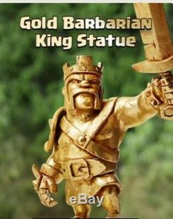 Gold Barbarian from Clash Of Clans Figurine Limited Edition