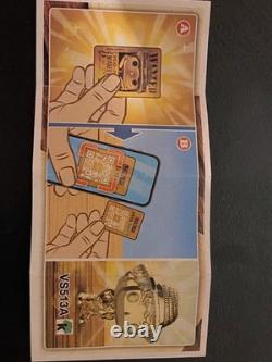 Golden Luffy LIMITED EDITION with Wanted Card & BPZ VS 513A One Piece Kinder Joy