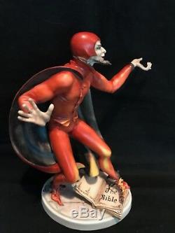 Guido Cacciapuoti Devil and the Burning Bible Figurine Limited edition 25