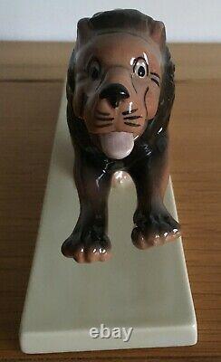 Guinness Limited Edition Coalport Lion & Zookeeper Figurines