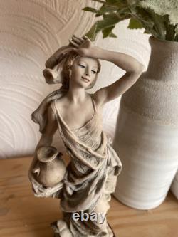 Guisepie Figurines Lady With Water Jug In Perfect Condition