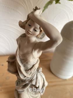 Guisepie Figurines Lady With Water Jug In Perfect Condition