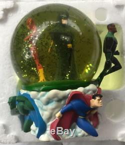 Hand Painted SNOWGLOBE DC Direct Justice League Animated Ltd Ed #794/1300