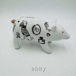 Henri Bendel Piggy Bank Figurine Porcelain Limited Edition Henrietta