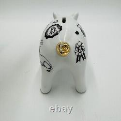 Henri Bendel Piggy Bank Figurine Porcelain Limited Edition Henrietta