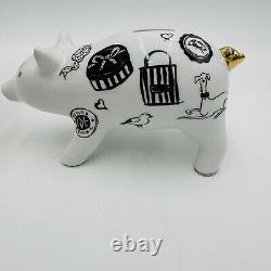 Henri Bendel Piggy Bank Figurine Porcelain Limited Edition Henrietta