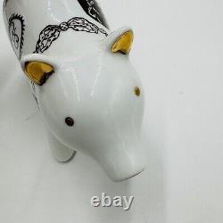 Henri Bendel Piggy Bank Figurine Porcelain Limited Edition Henrietta