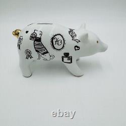 Henri Bendel Piggy Bank Figurine Porcelain Limited Edition Henrietta