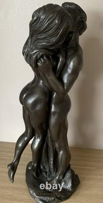 Heredities The Embrace Cast Bronze Lovers Large Heavy Limited Edition Statue