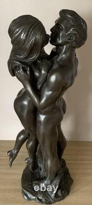 Heredities The Embrace Cast Bronze Lovers Large Heavy Limited Edition Statue