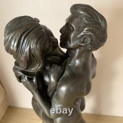 Heredities The Embrace Cast Bronze Lovers Large Heavy Limited Edition Statue