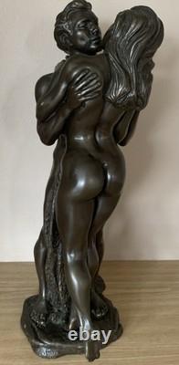 Heredities The Embrace Cast Bronze Lovers Large Heavy Limited Edition Statue