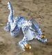 Herend Blue Dragon Limited Edition Porcelain Figurine. 24kt Gold Accents