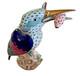 Herend Kingfisher Withfish Figurine 5168 Green Fishnet Limited Edition